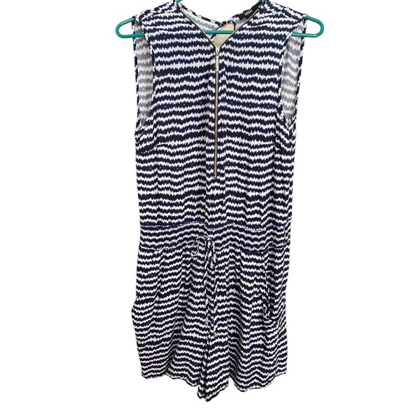 MSK Zippered Romper - Picture 1 of 3